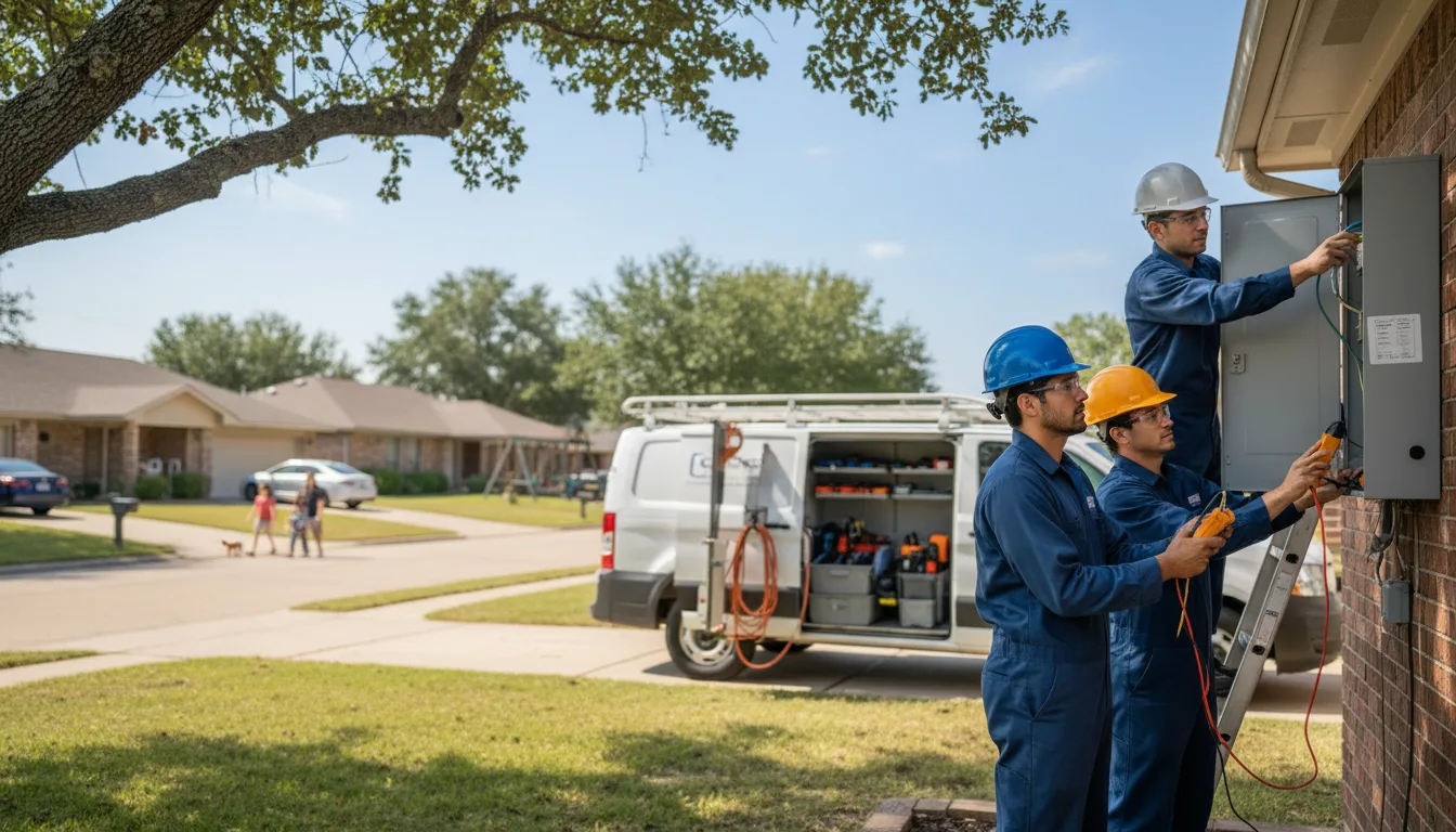Certified electrician providing emergency electrical services in Holland, MN